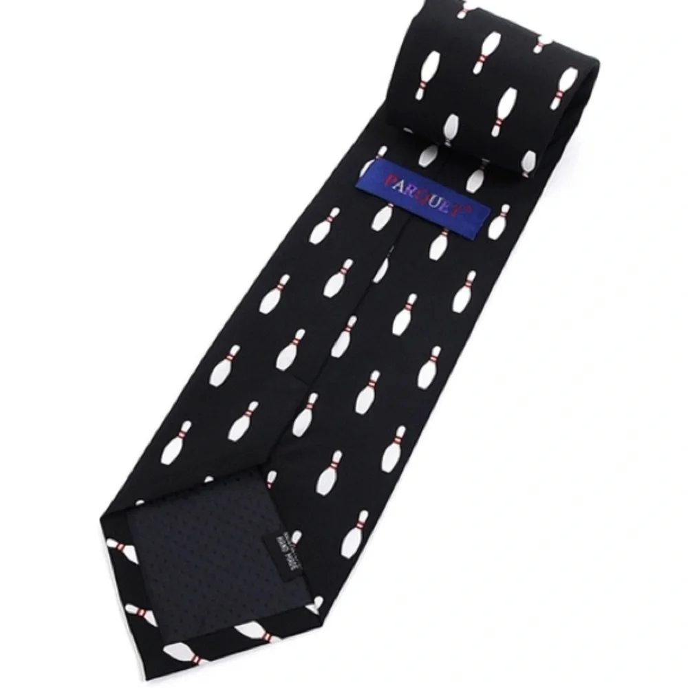Bowling Themed Fun Tie Gift Set of 3 Discount Shipping!